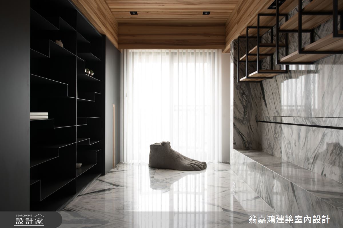 90坪新成屋(5年以下)＿奢華風案例圖片＿翁嘉鴻建築室內設計｜懷生設計＿懷生_28.台北-Z House之7