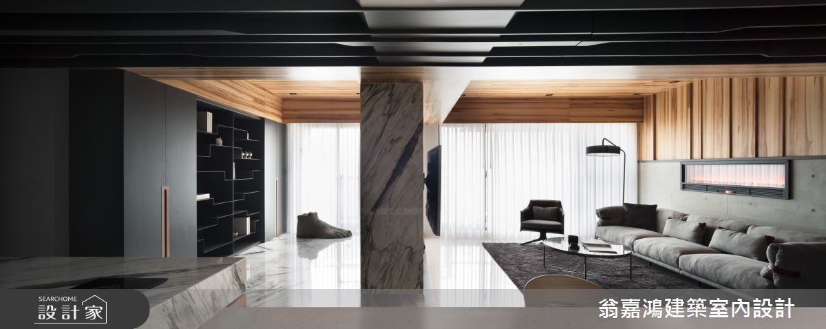 90坪新成屋(5年以下)＿奢華風案例圖片＿翁嘉鴻建築室內設計｜懷生設計＿懷生_28.台北-Z House之3