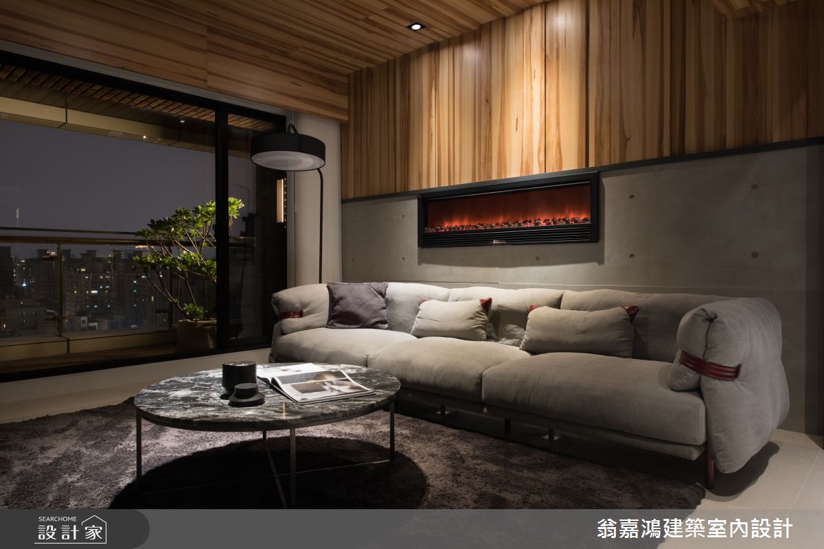 90坪新成屋(5年以下)＿奢華風案例圖片＿翁嘉鴻建築室內設計｜懷生設計＿懷生_28.台北-Z House之13