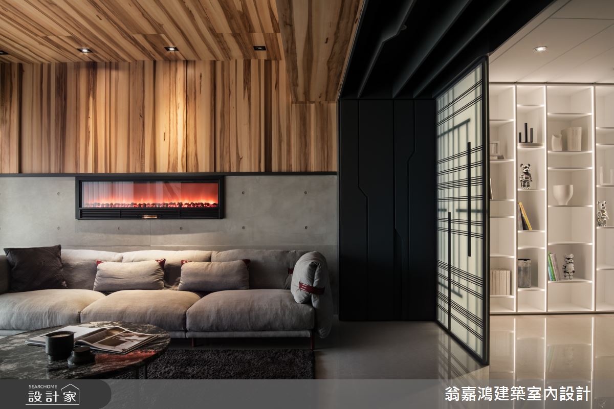 90坪新成屋(5年以下)＿奢華風案例圖片＿翁嘉鴻建築室內設計｜懷生設計＿懷生_28.台北-Z House之2