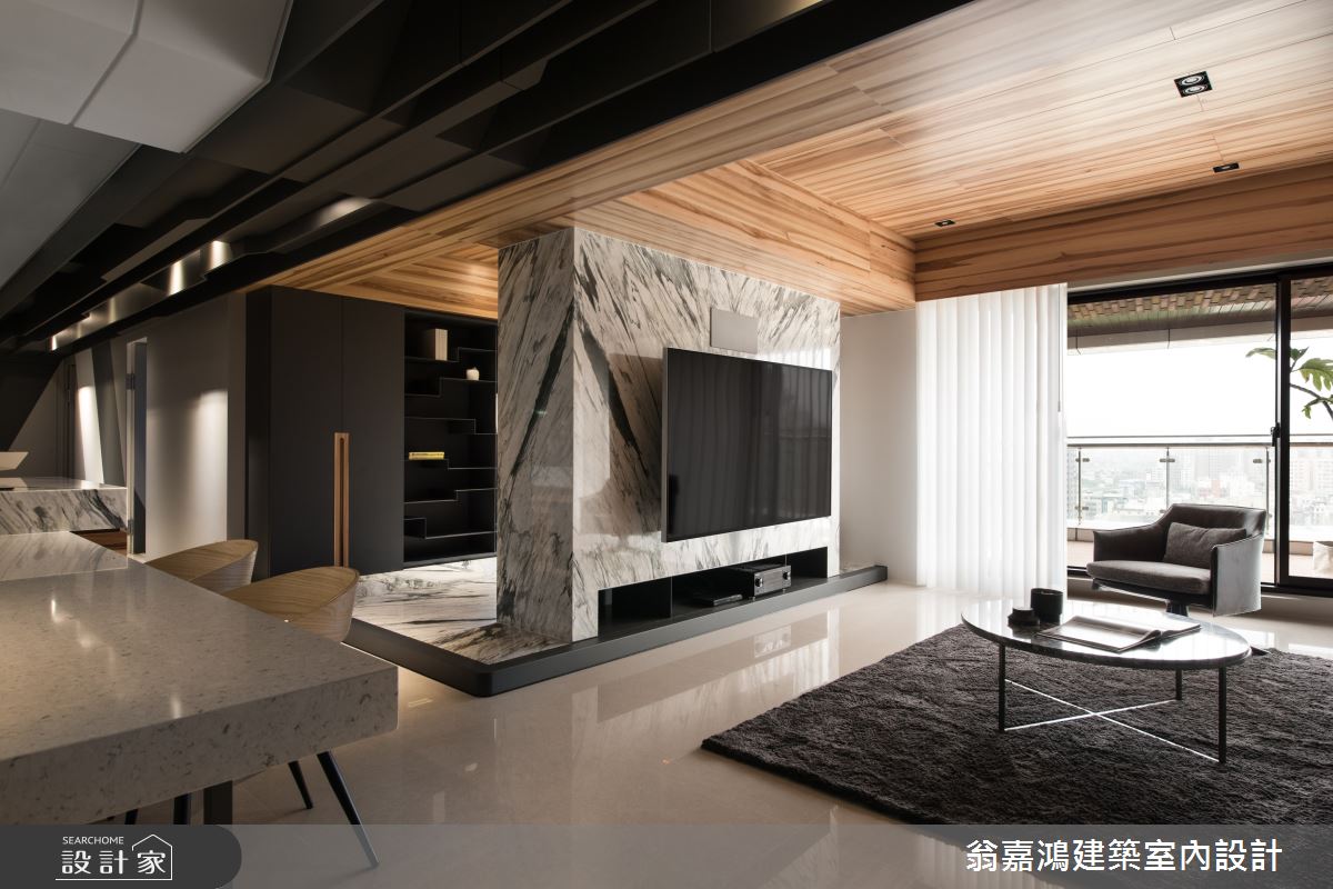 90坪新成屋(5年以下)＿奢華風案例圖片＿翁嘉鴻建築室內設計｜懷生設計＿懷生_28.台北-Z House之5