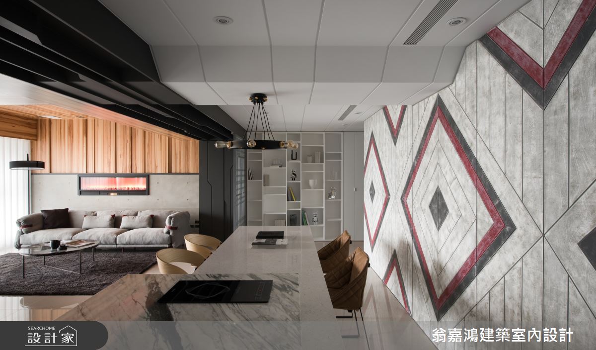 90坪新成屋(5年以下)＿奢華風案例圖片＿翁嘉鴻建築室內設計｜懷生設計＿懷生_28.台北-Z House之20