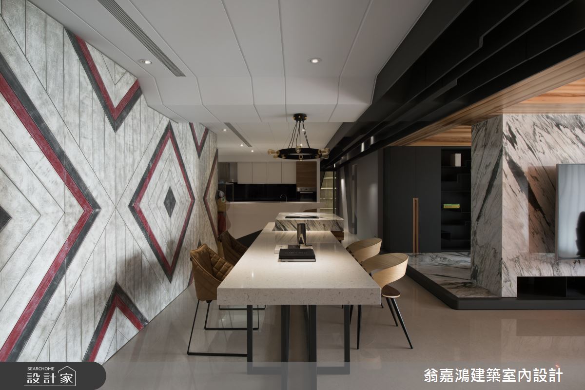 90坪新成屋(5年以下)＿奢華風案例圖片＿翁嘉鴻建築室內設計｜懷生設計＿懷生_28.台北-Z House之19