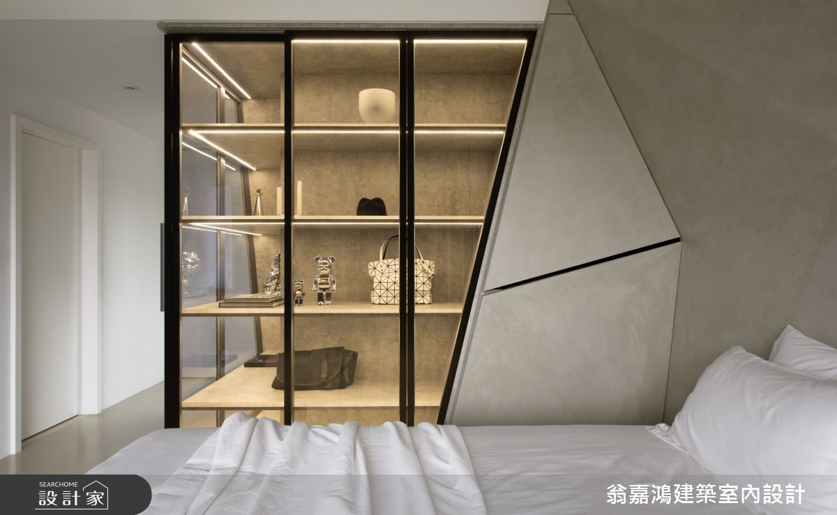 90坪新成屋(5年以下)＿奢華風案例圖片＿翁嘉鴻建築室內設計｜懷生設計＿懷生_28.台北-Z House之33