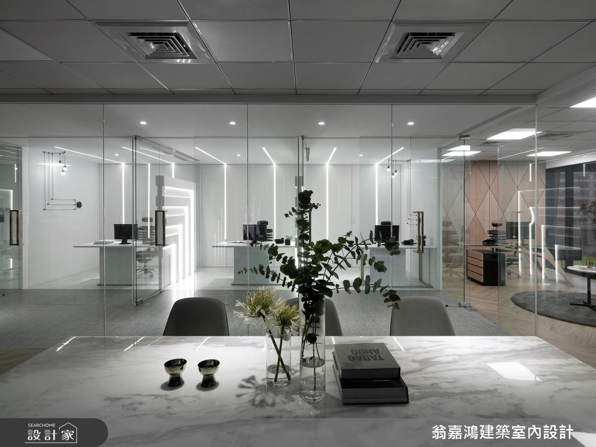 100坪新成屋(5年以下)＿現代風案例圖片＿翁嘉鴻建築室內設計｜懷生設計＿懷生_30.桃園-銘洲聯合法律事務所之26