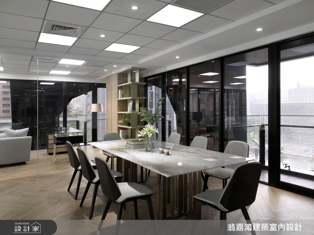 100坪新成屋(5年以下)＿現代風案例圖片＿翁嘉鴻建築室內設計｜懷生設計＿懷生_30.桃園-銘洲聯合法律事務所之24