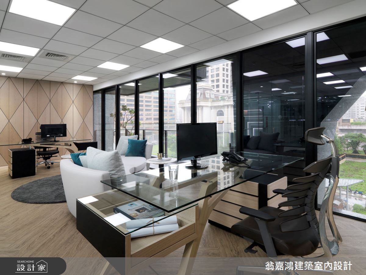 100坪新成屋(5年以下)＿現代風案例圖片＿翁嘉鴻建築室內設計｜懷生設計＿懷生_30.桃園-銘洲聯合法律事務所之32