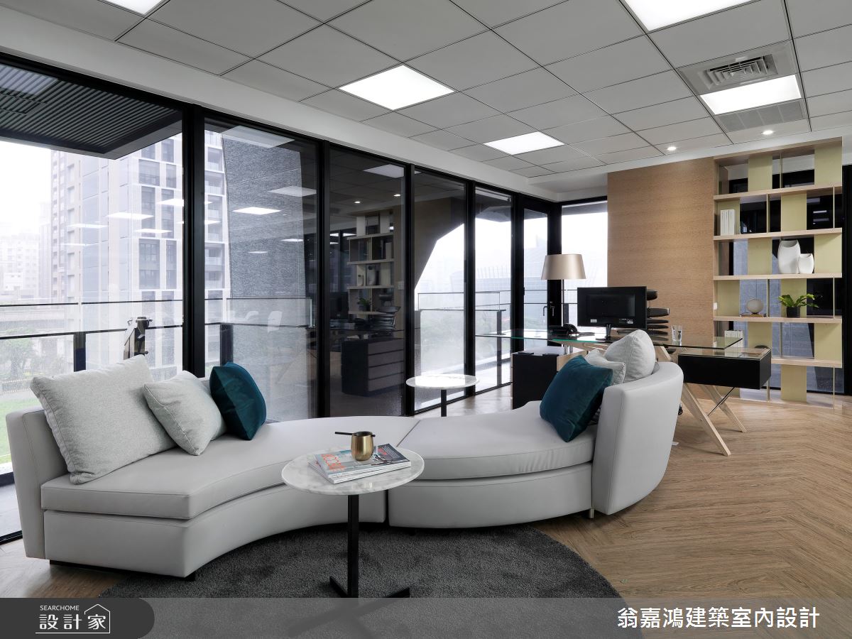 100坪新成屋(5年以下)＿現代風案例圖片＿翁嘉鴻建築室內設計｜懷生設計＿懷生_30.桃園-銘洲聯合法律事務所之29