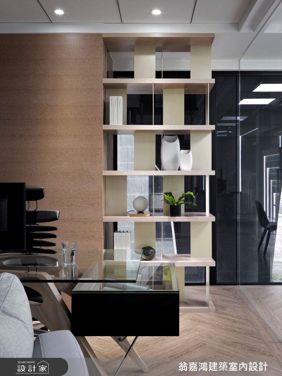 100坪新成屋(5年以下)＿現代風案例圖片＿翁嘉鴻建築室內設計｜懷生設計＿懷生_30.桃園-銘洲聯合法律事務所之30