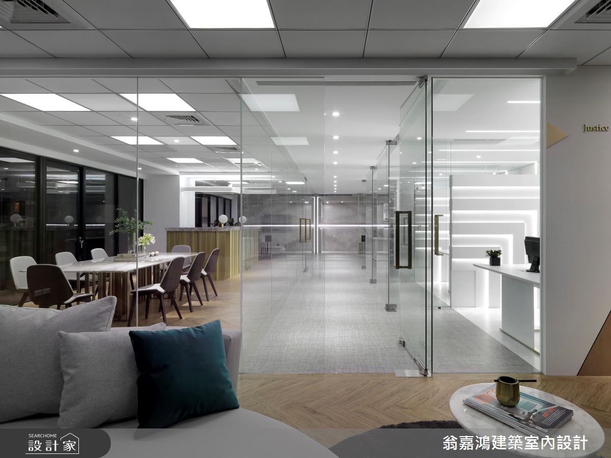 100坪新成屋(5年以下)＿現代風案例圖片＿翁嘉鴻建築室內設計｜懷生設計＿懷生_30.桃園-銘洲聯合法律事務所之38