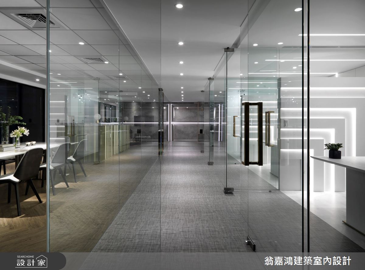 100坪新成屋(5年以下)＿現代風案例圖片＿翁嘉鴻建築室內設計｜懷生設計＿懷生_30.桃園-銘洲聯合法律事務所之34