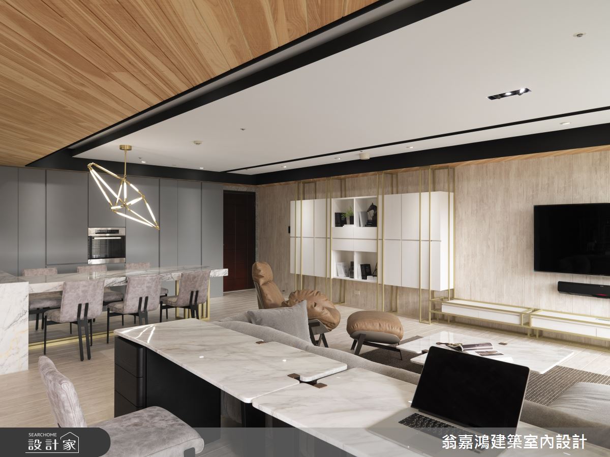 75坪新成屋(5年以下)＿休閒風案例圖片＿翁嘉鴻建築室內設計｜懷生設計＿懷生_33.桃園-L House之21