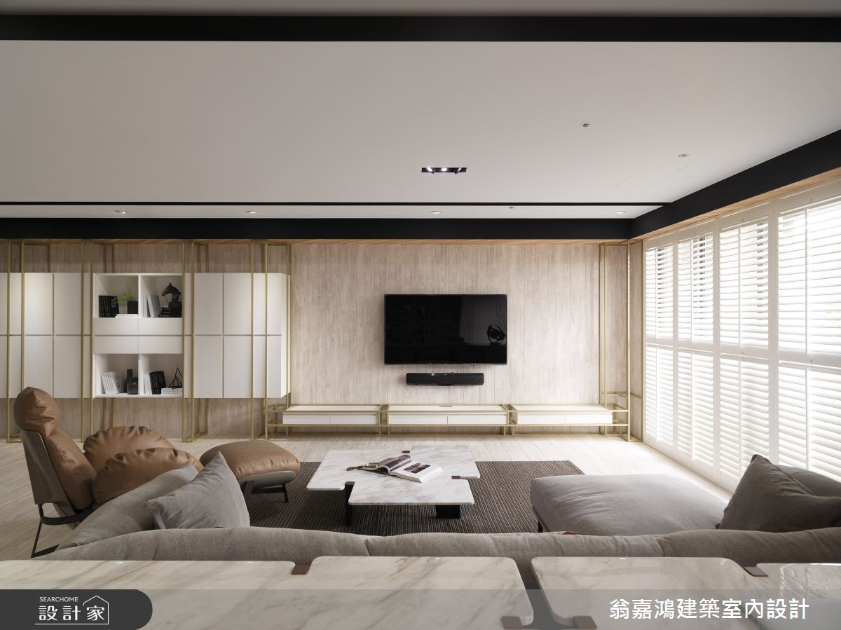 75坪新成屋(5年以下)＿休閒風案例圖片＿翁嘉鴻建築室內設計｜懷生設計＿懷生_33.桃園-L House之4