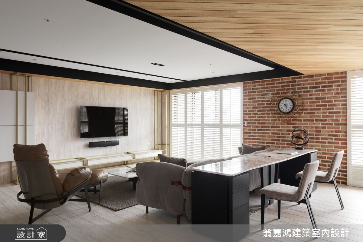 75坪新成屋(5年以下)＿休閒風案例圖片＿翁嘉鴻建築室內設計｜懷生設計＿懷生_33.桃園-L House之23