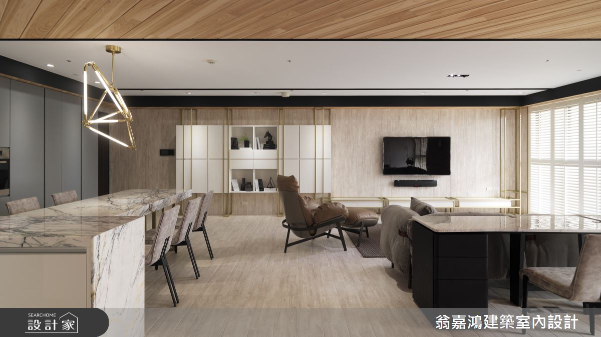 75坪新成屋(5年以下)＿休閒風案例圖片＿翁嘉鴻建築室內設計｜懷生設計＿懷生_33.桃園-L House之19