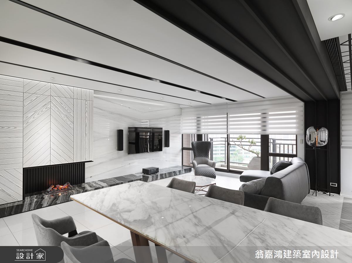 75坪新成屋(5年以下)＿現代風案例圖片＿翁嘉鴻建築室內設計｜懷生設計＿懷生_34.台北-L House之17