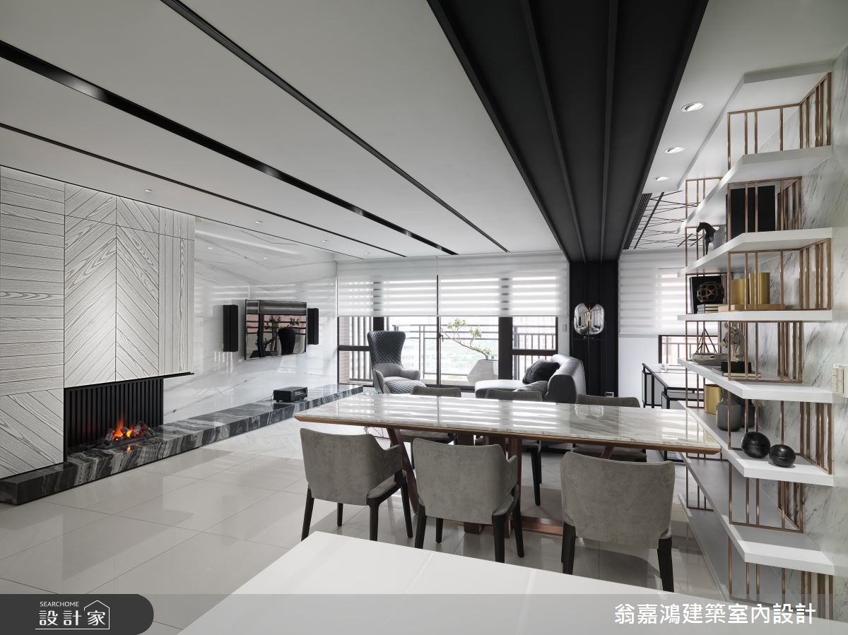 75坪新成屋(5年以下)＿現代風案例圖片＿翁嘉鴻建築室內設計｜懷生設計＿懷生_34.台北-L House之16