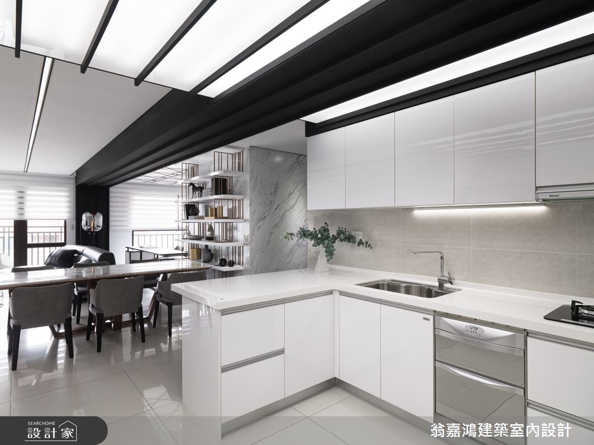 75坪新成屋(5年以下)＿現代風案例圖片＿翁嘉鴻建築室內設計｜懷生設計＿懷生_34.台北-L House之15