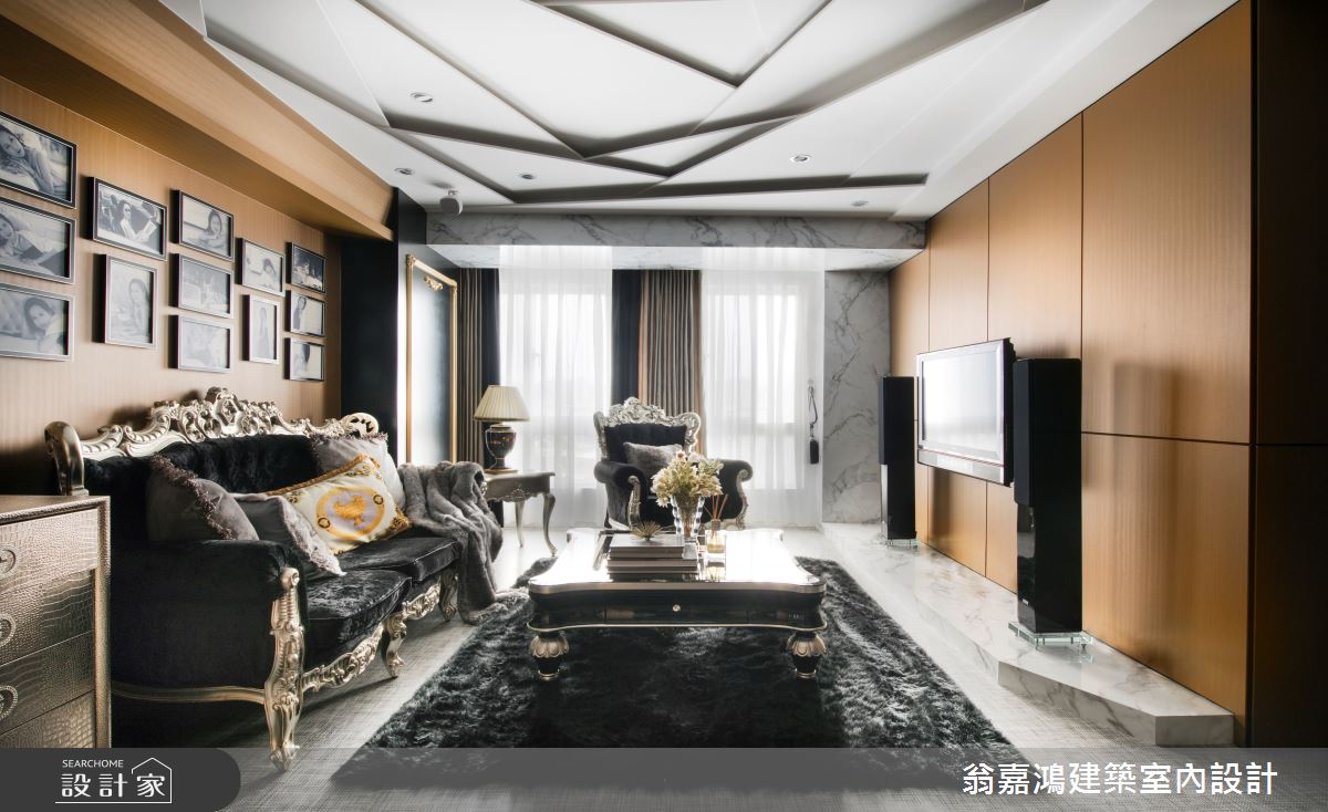 40坪老屋(16~30年)＿奢華風案例圖片＿翁嘉鴻建築室內設計｜懷生設計＿懷生_35.板橋-E House之4