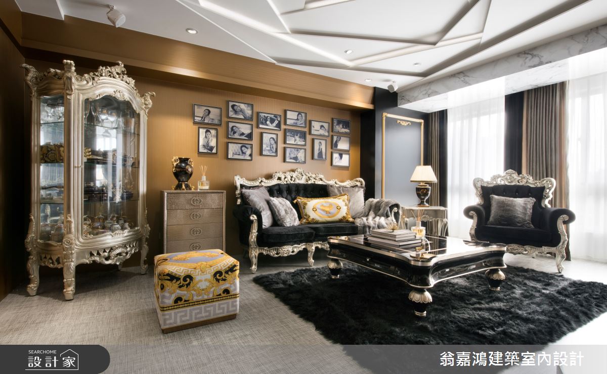 40坪老屋(16~30年)＿奢華風案例圖片＿翁嘉鴻建築室內設計｜懷生設計＿懷生_35.板橋-E House之1