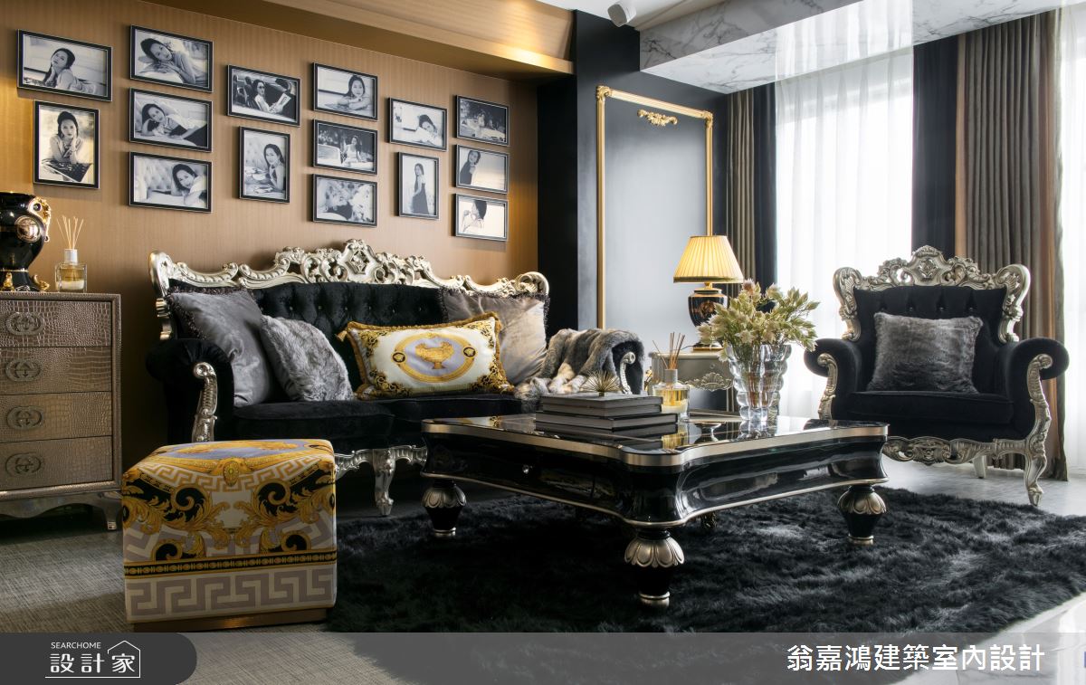 40坪老屋(16~30年)＿奢華風案例圖片＿翁嘉鴻建築室內設計｜懷生設計＿懷生_35.板橋-E House之7