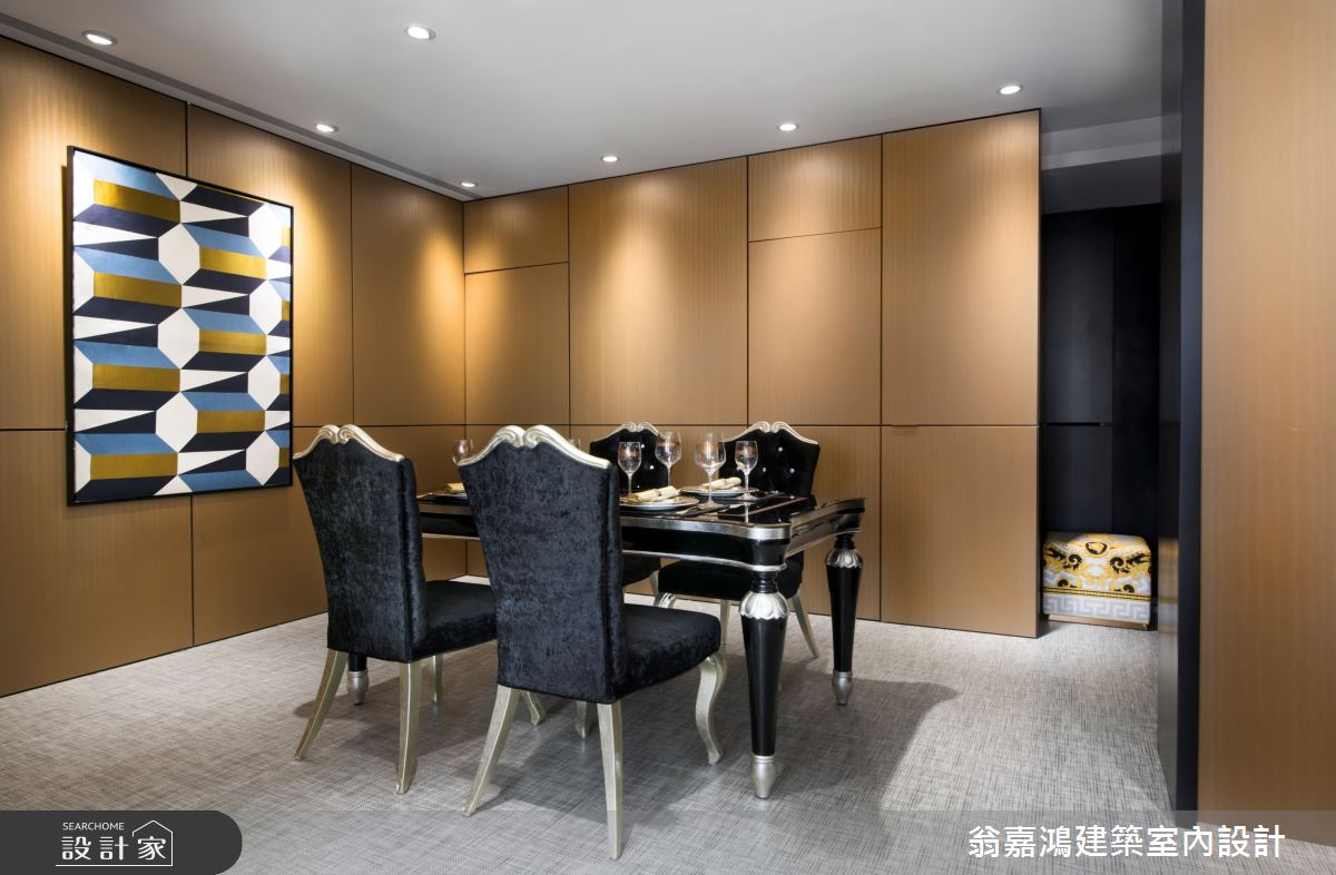 40坪老屋(16~30年)＿奢華風案例圖片＿翁嘉鴻建築室內設計｜懷生設計＿懷生_35.板橋-E House之22