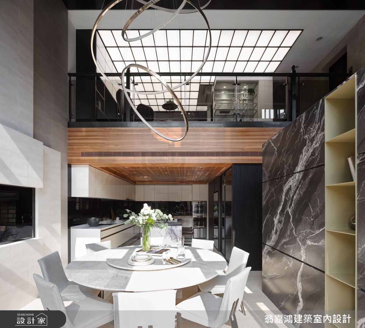 130坪新成屋(5年以下)＿現代風案例圖片＿翁嘉鴻建築室內設計｜懷生設計＿懷生_40.台中-H House之19