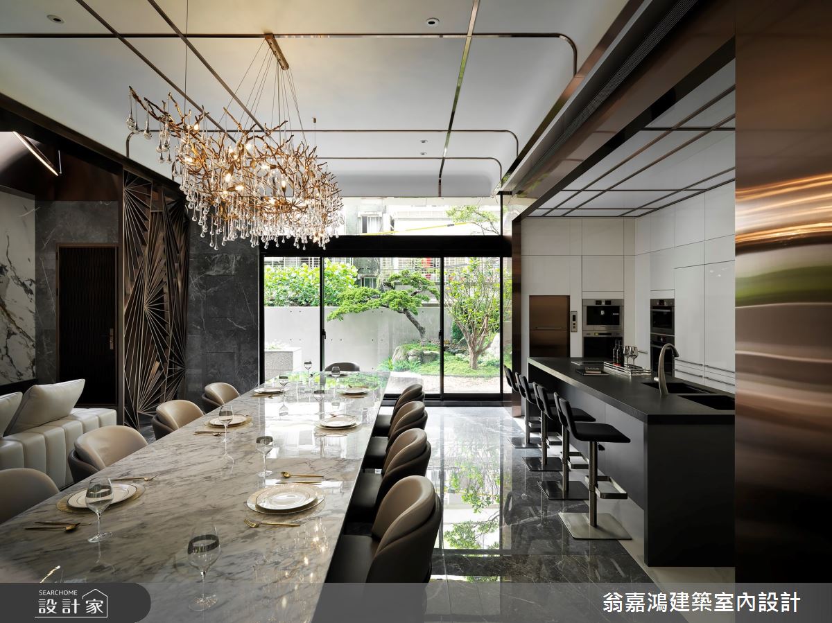 220坪新成屋(5年以下)＿奢華風案例圖片＿翁嘉鴻建築室內設計｜懷生設計＿懷生_44.天母-企業私宅招待所之35