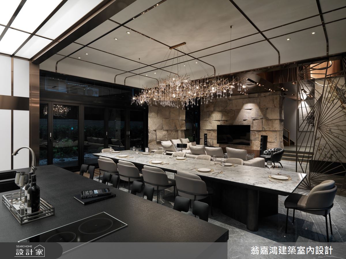 220坪新成屋(5年以下)＿奢華風案例圖片＿翁嘉鴻建築室內設計｜懷生設計＿懷生_44.天母-企業私宅招待所之11