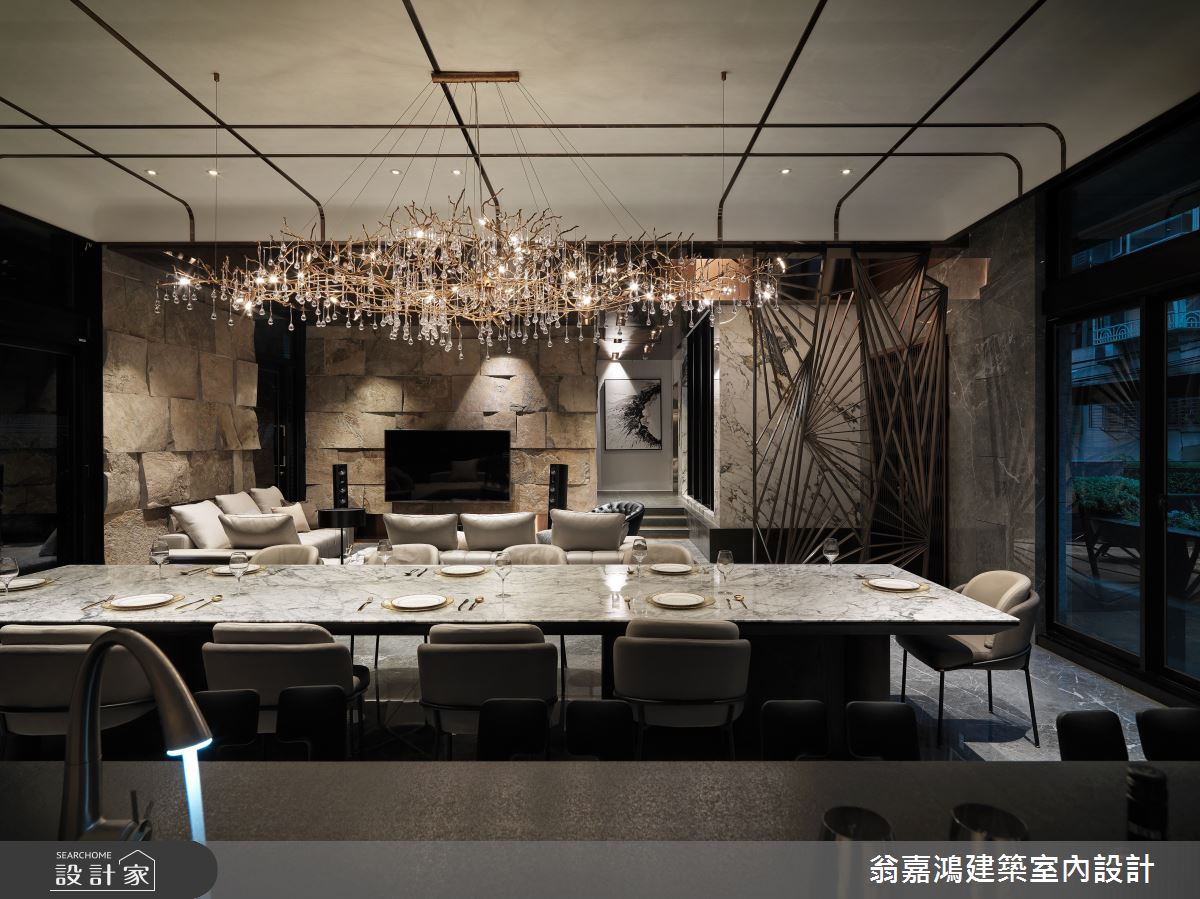 220坪新成屋(5年以下)＿奢華風案例圖片＿翁嘉鴻建築室內設計｜懷生設計＿懷生_44.天母-企業私宅招待所之10
