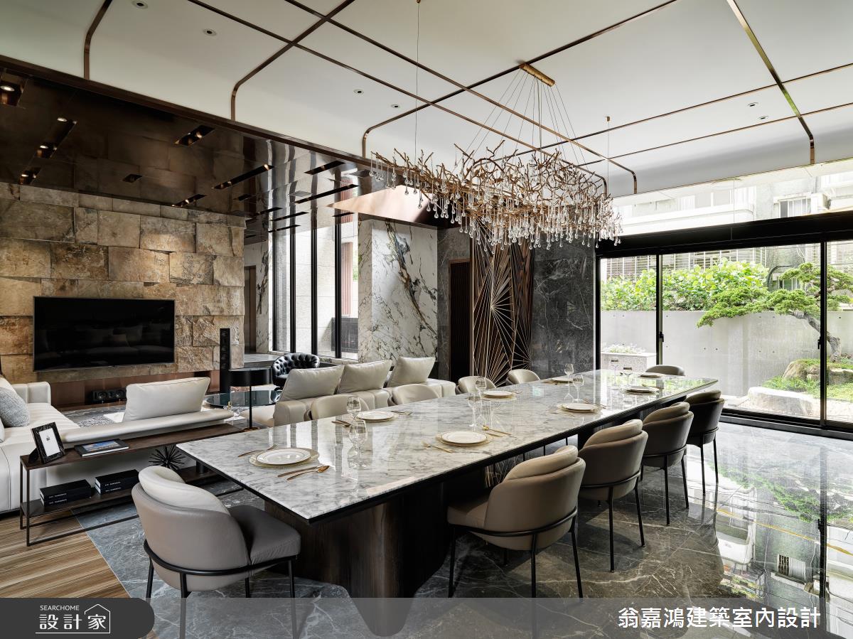 220坪新成屋(5年以下)＿奢華風案例圖片＿翁嘉鴻建築室內設計｜懷生設計＿懷生_44.天母-企業私宅招待所之13