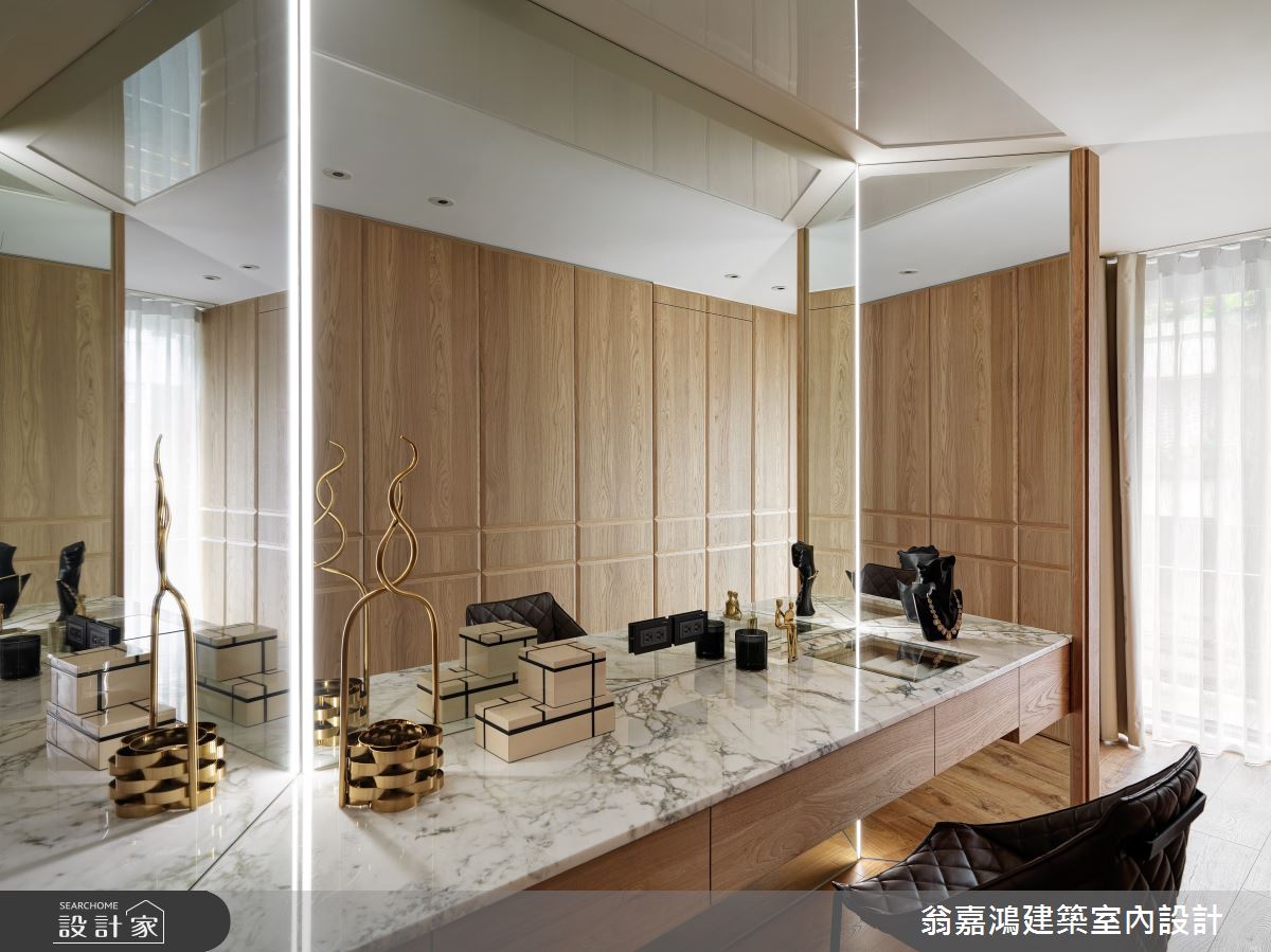 220坪新成屋(5年以下)＿混搭風案例圖片＿翁嘉鴻建築室內設計｜懷生設計＿懷生_45.天母-Y House-私領域之32