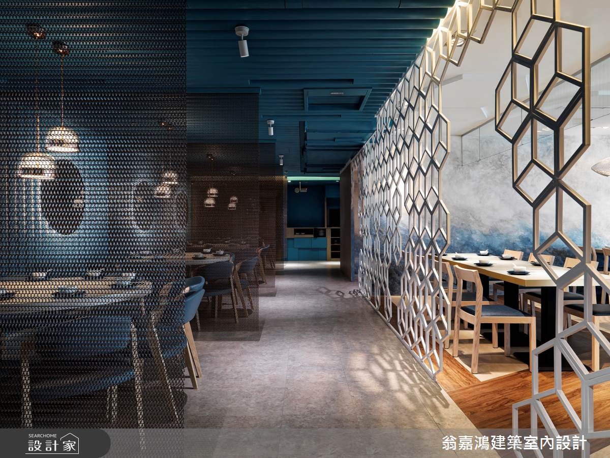 160坪毛胚屋＿混搭風案例圖片＿翁嘉鴻建築室內設計｜懷生設計＿懷生_47.王品集團-享鴨-桃園店之13