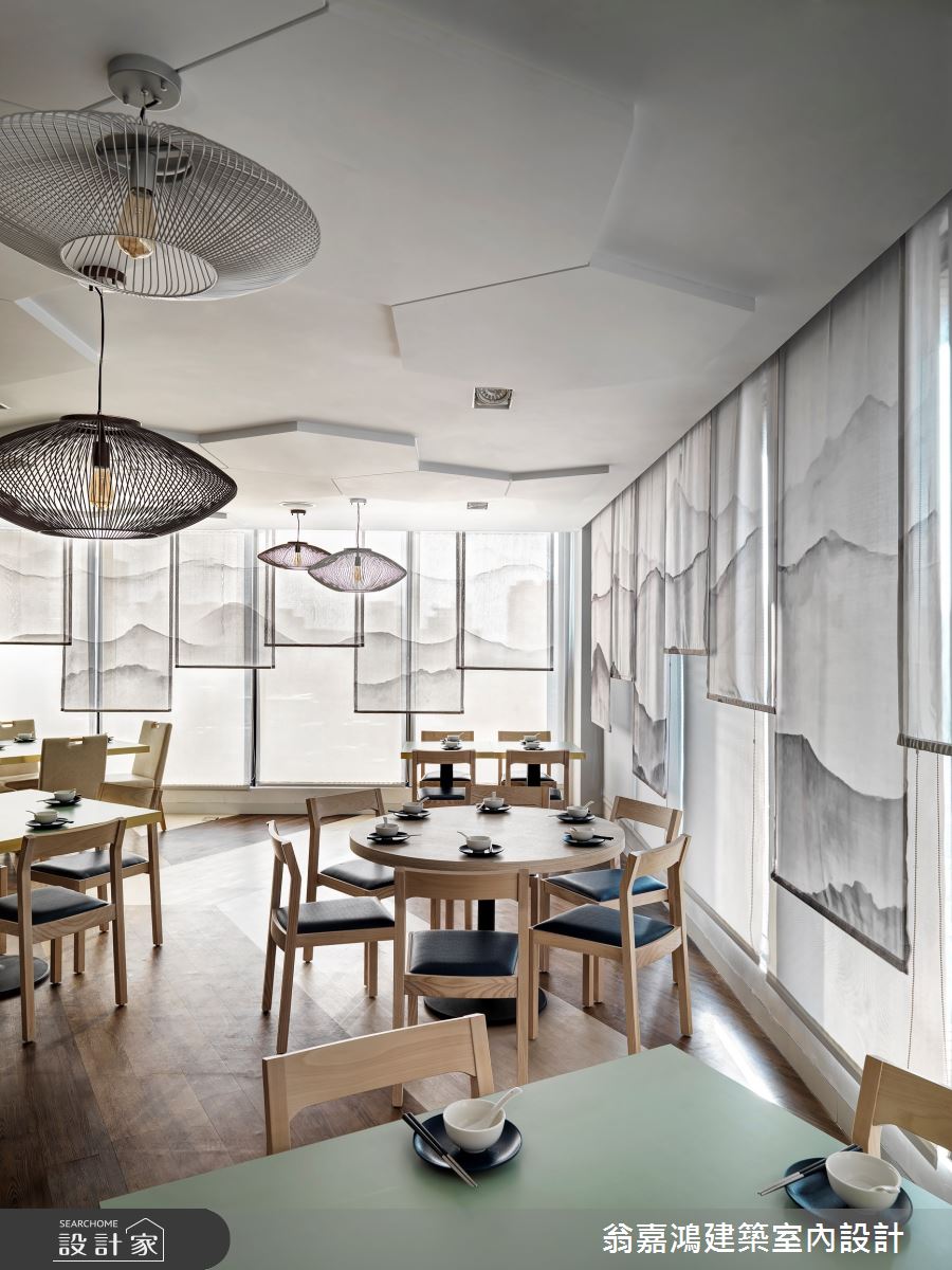 160坪毛胚屋＿混搭風案例圖片＿翁嘉鴻建築室內設計｜懷生設計＿懷生_47.王品集團-享鴨-桃園店之21