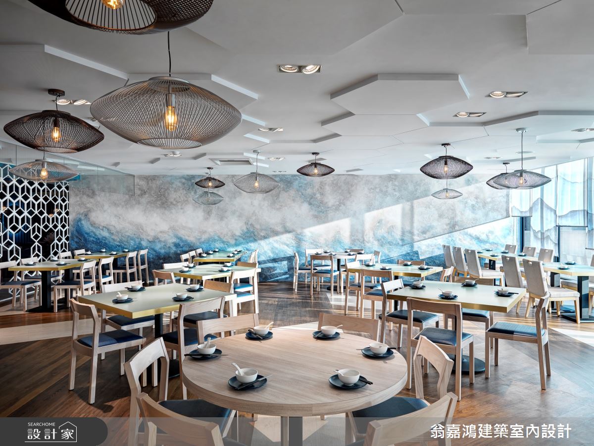 160坪毛胚屋＿混搭風案例圖片＿翁嘉鴻建築室內設計｜懷生設計＿懷生_47.王品集團-享鴨-桃園店之23