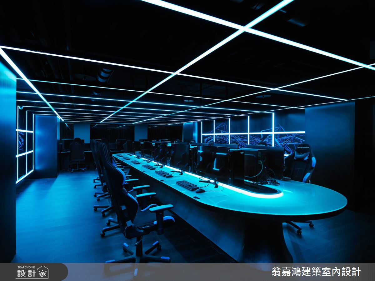 60坪老屋(16~30年)＿現代風案例圖片＿翁嘉鴻建築室內設計｜懷生設計＿懷生_48.壹網棧-電競空間之15