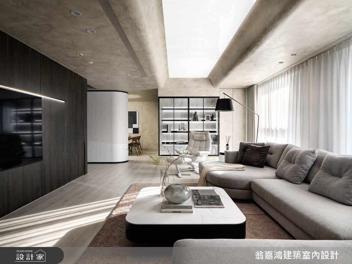 50坪新成屋(5年以下)＿現代風案例圖片＿翁嘉鴻建築室內設計｜懷生設計＿懷生_50.台中-KY House之2