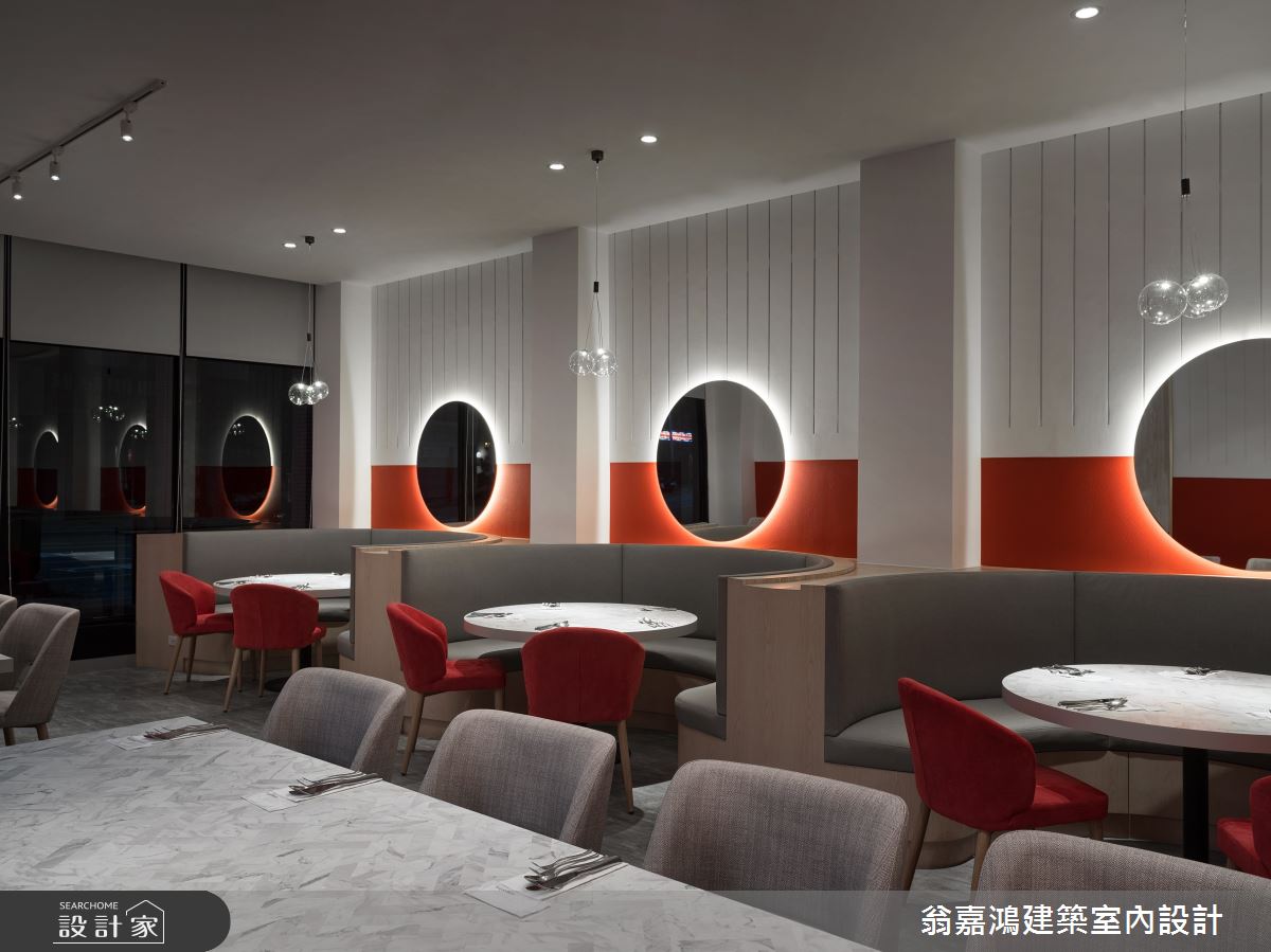150坪新成屋(5年以下)＿現代風案例圖片＿翁嘉鴻建築室內設計｜懷生設計＿懷生_52.王品集團-西堤牛排-高雄店之7