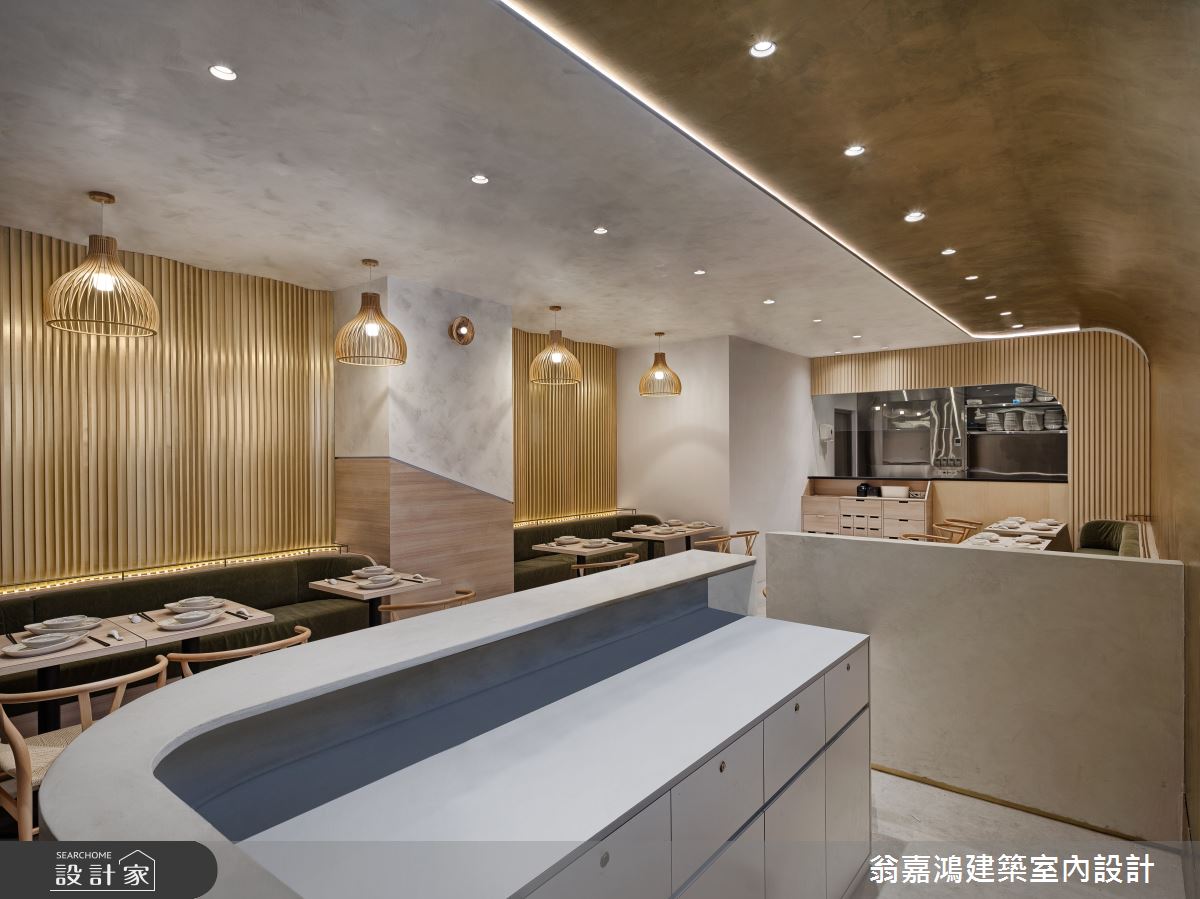 32坪新成屋(5年以下)＿現代風商業空間案例圖片＿翁嘉鴻建築室內設計｜懷生設計＿懷生_55.瑞記海南雞飯-大江店之13