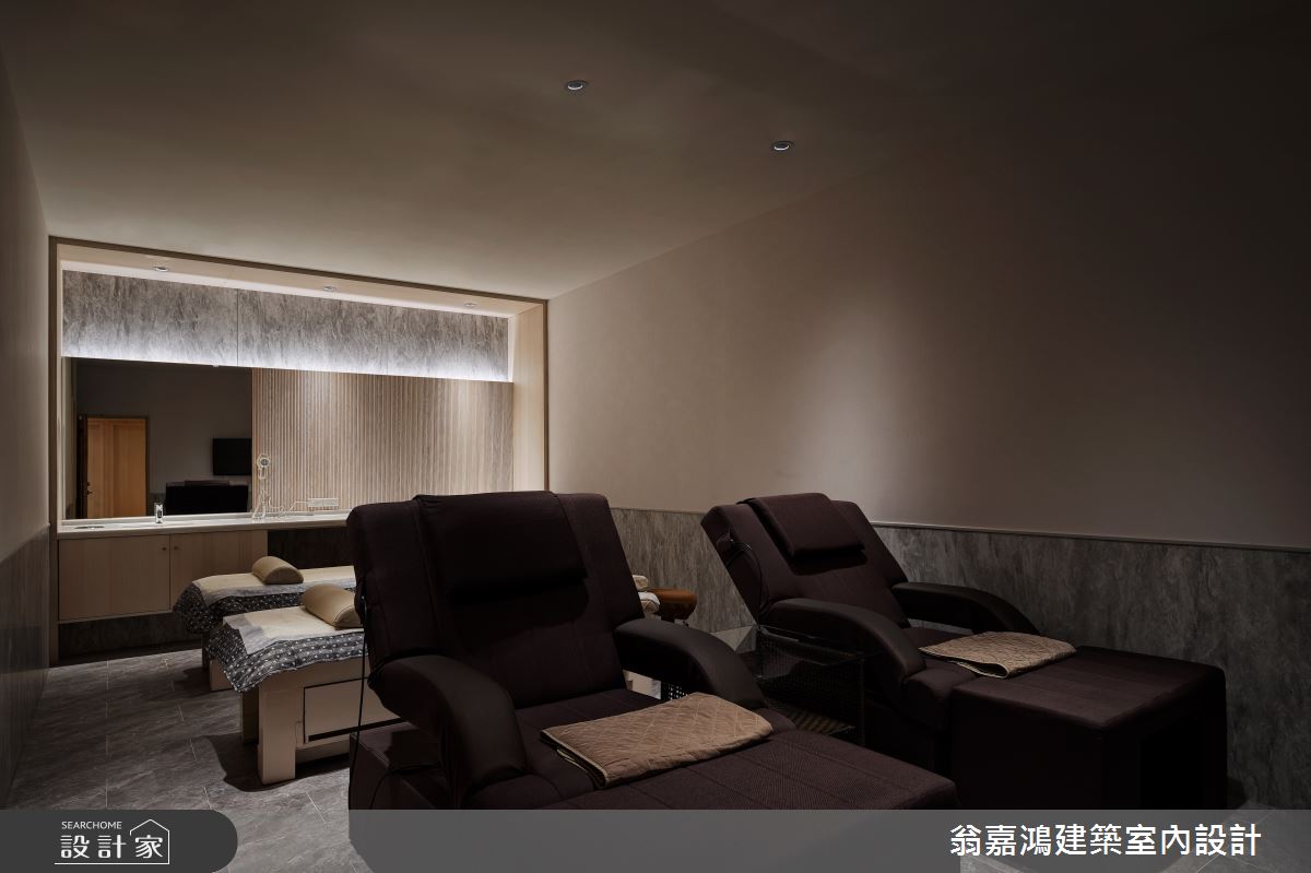 200坪新成屋(5年以下)＿飯店風商業空間案例圖片＿翁嘉鴻建築室內設計｜懷生設計＿懷生_56.六星集按摩會館-大直館之4