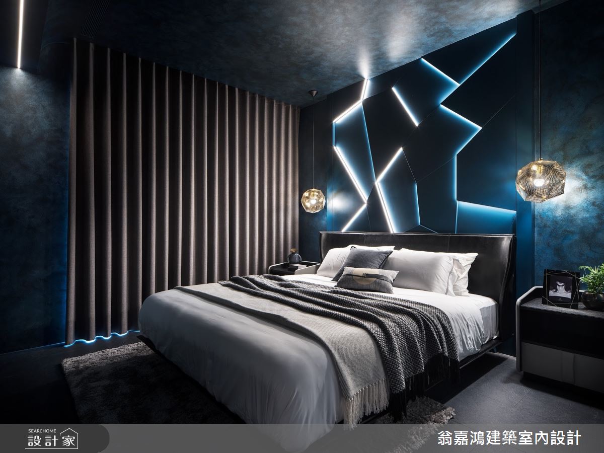 60坪老屋(16~30年)＿現代風臥室案例圖片＿翁嘉鴻建築室內設計｜懷生設計＿懷生_60.三重-Rm&Sanmu 緬因貓舍招待所之29