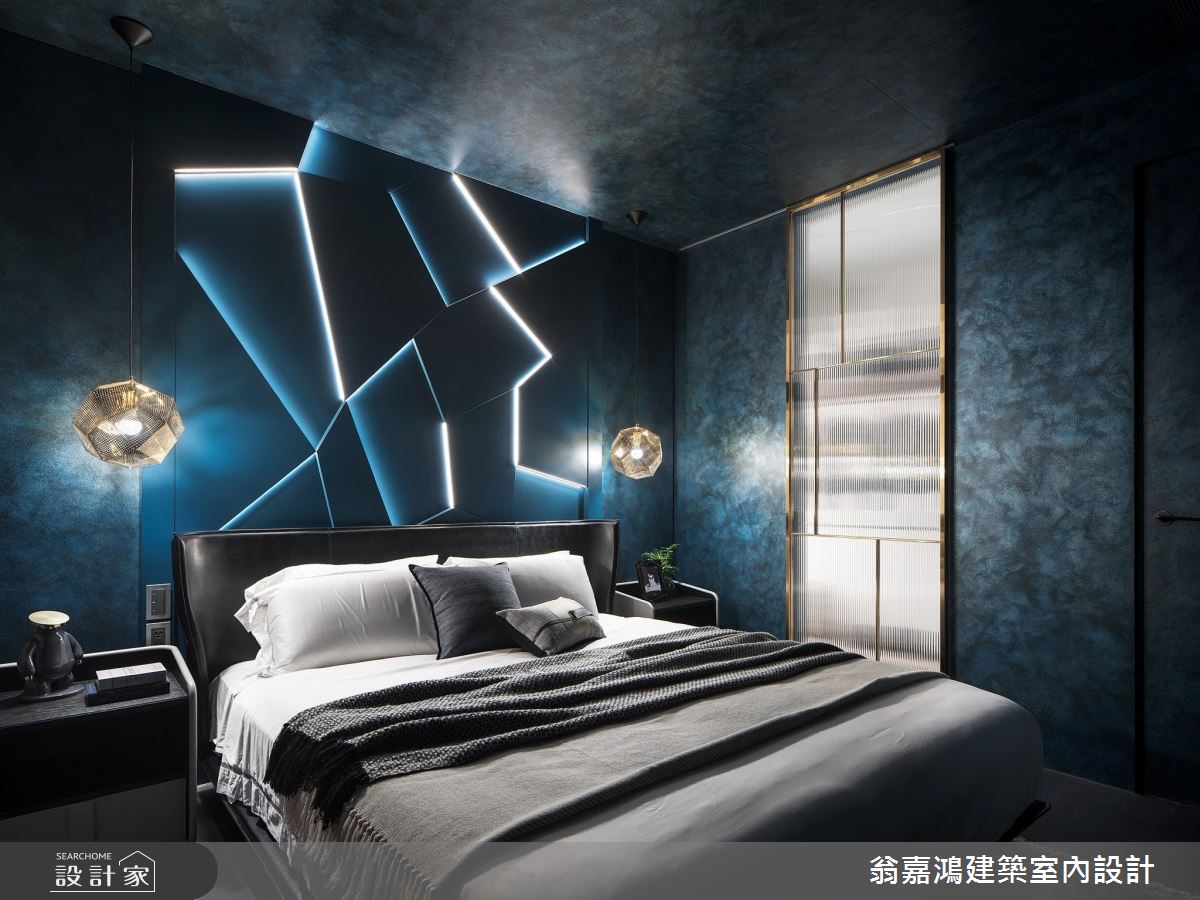 60坪老屋(16~30年)＿現代風臥室案例圖片＿翁嘉鴻建築室內設計｜懷生設計＿懷生_60.三重-Rm&Sanmu 緬因貓舍招待所之16