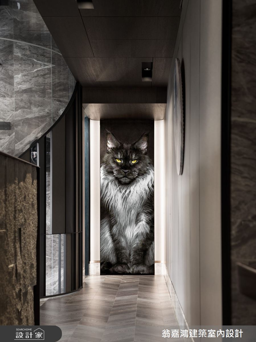 60坪老屋(16~30年)＿現代風案例圖片＿翁嘉鴻建築室內設計｜懷生設計＿懷生_60.三重-Rm&Sanmu 緬因貓舍招待所之4