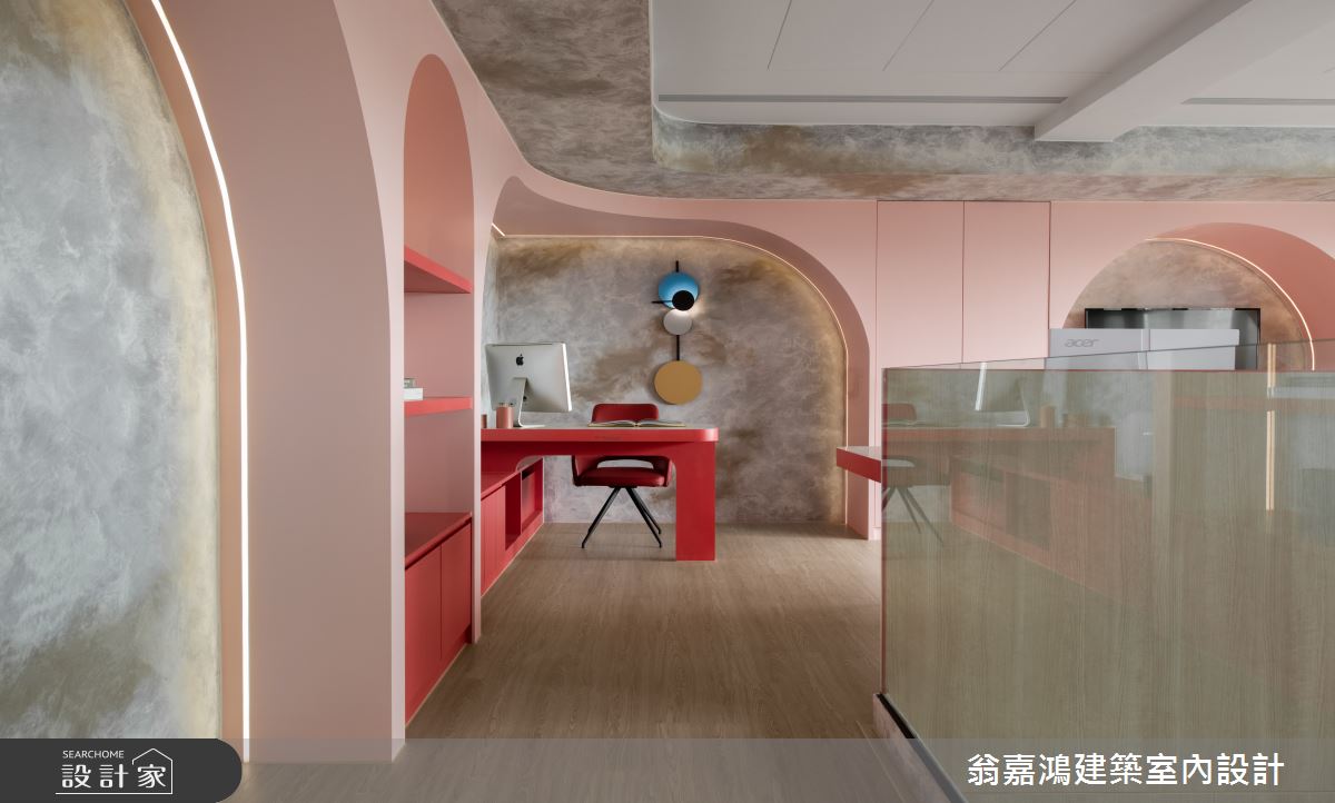 30坪新成屋(5年以下)＿現代風商業空間案例圖片＿翁嘉鴻建築室內設計｜懷生設計＿懷生_58.八里-路達交通有限公司辦公室之3