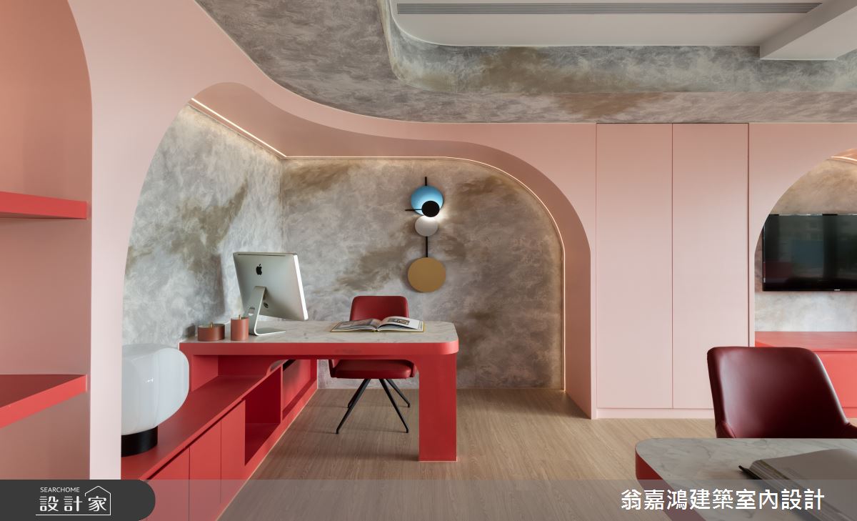 30坪新成屋(5年以下)＿現代風商業空間案例圖片＿翁嘉鴻建築室內設計｜懷生設計＿懷生_58.八里-路達交通有限公司辦公室之4
