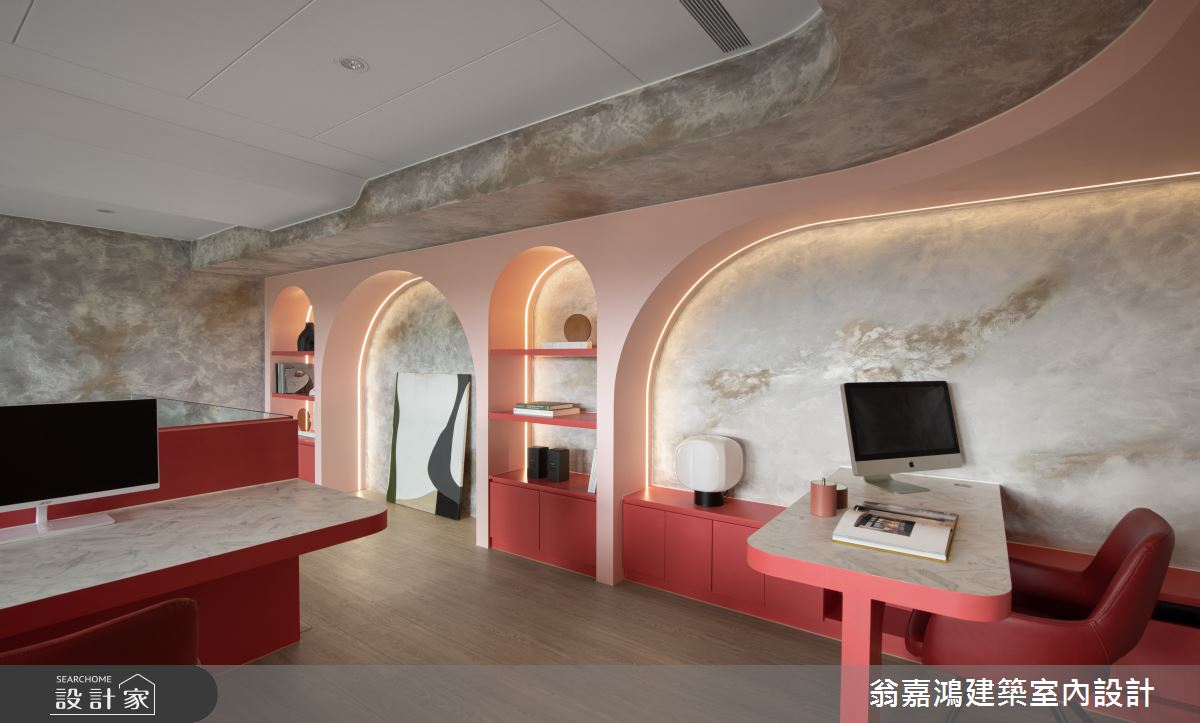 30坪新成屋(5年以下)＿現代風商業空間案例圖片＿翁嘉鴻建築室內設計｜懷生設計＿懷生_58.八里-路達交通有限公司辦公室之6