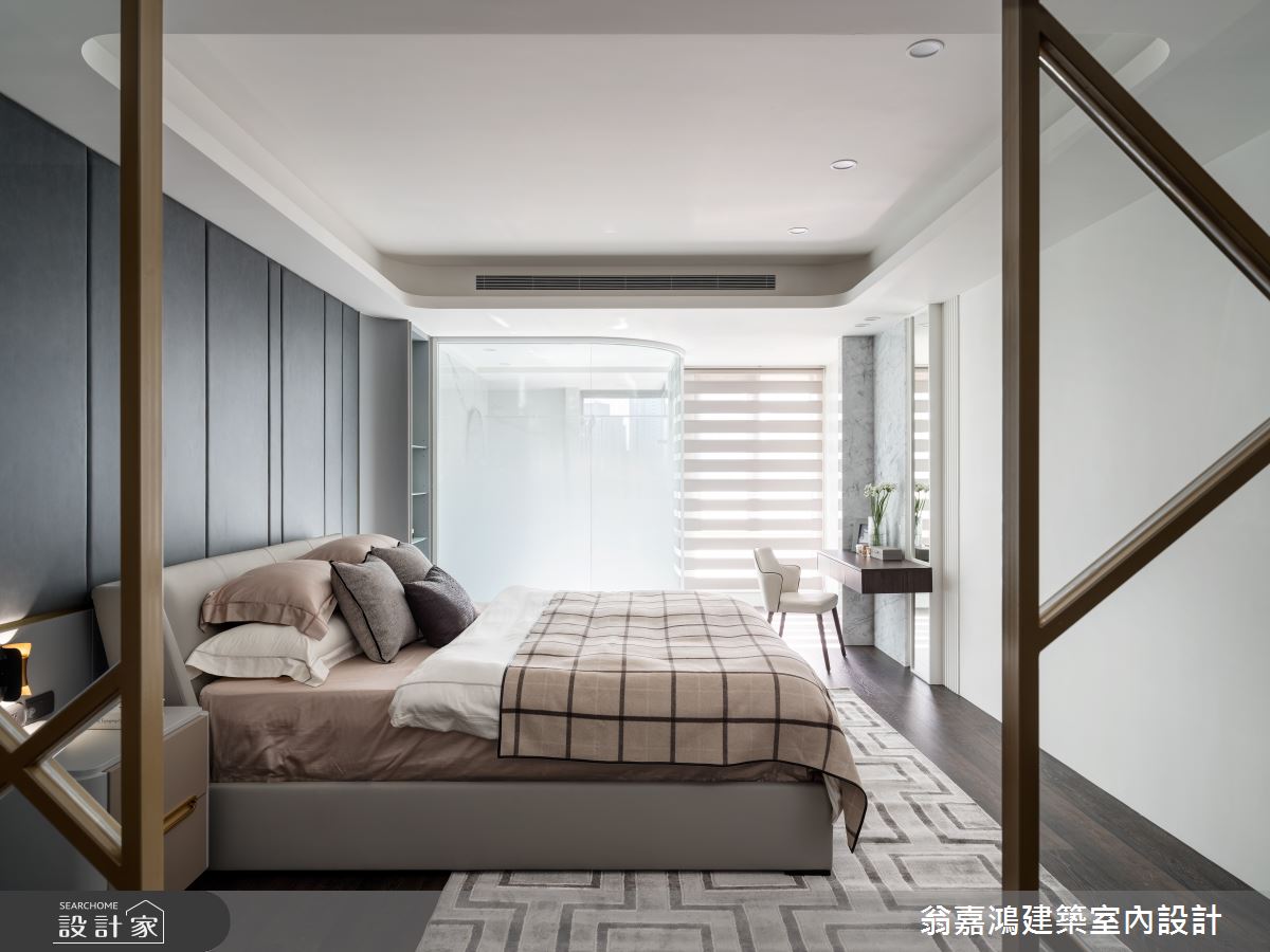 80坪新成屋(5年以下)＿現代風臥室案例圖片＿翁嘉鴻建築室內設計｜懷生設計＿懷生_61.林口-C House之16