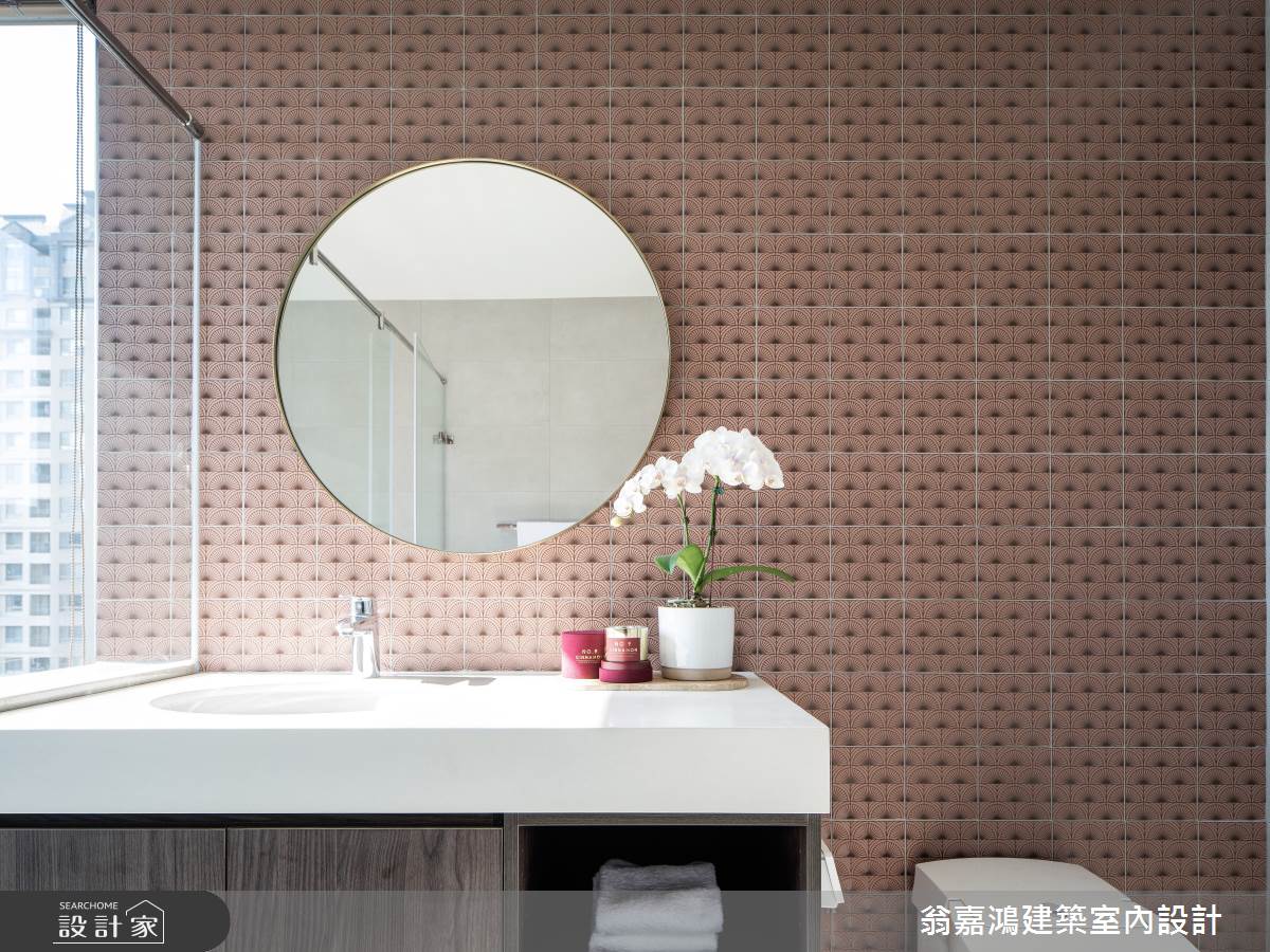 80坪新成屋(5年以下)＿現代風浴室案例圖片＿翁嘉鴻建築室內設計｜懷生設計＿懷生_61.林口-C House之36