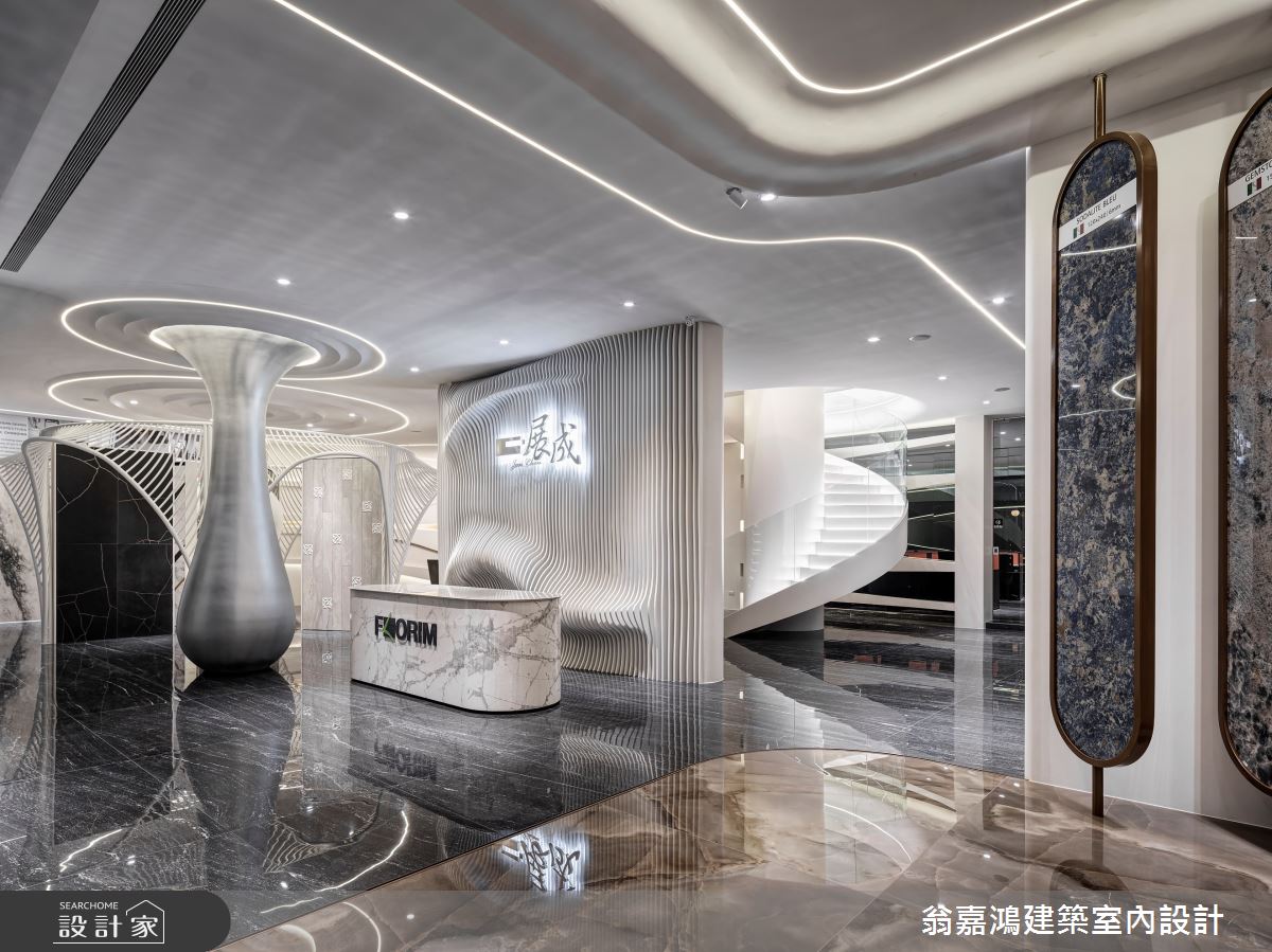 200坪老屋(16~30年)＿現代風商業空間案例圖片＿翁嘉鴻建築室內設計｜懷生設計＿懷生_62.展成國際貿易進口磁磚-台中概念館之27