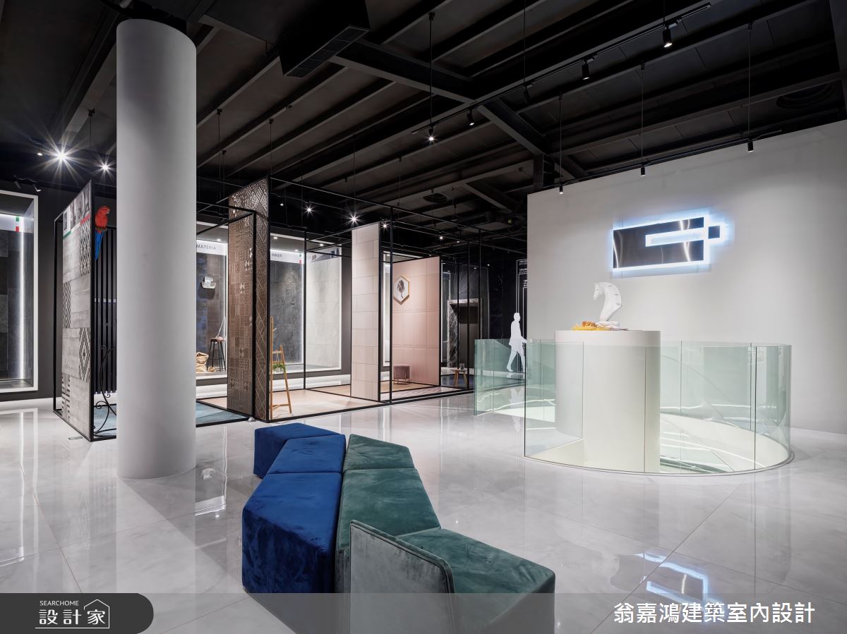 200坪老屋(16~30年)＿現代風商業空間案例圖片＿翁嘉鴻建築室內設計｜懷生設計＿懷生_62.展成國際貿易進口磁磚-台中概念館之48